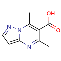 5,7-dimethylpyrazolo[1,5-a]pyrimidine-6-carboxylicacid图片