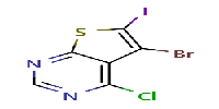 5-bromo-4-chloro-6-iodo-thieno[2,3-d]pyrimidine图片