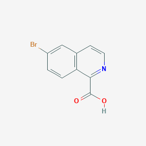 6-Bromo-1-isoquinolinecarboxylic Acid图片