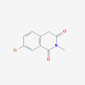 7-bromo-2-methyl-1,2,3,4-tetrahydroisoquinoline-1,3-dione图片