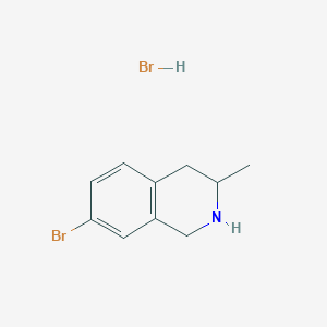 7-bromo-3-methyl-1,2,3,4-tetrahydroisoquinoline hydrobromide图片