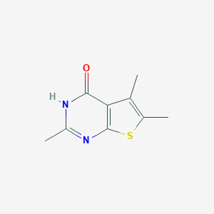 2,5,6-trimethyl-3H,4H-thieno[2,3-d]pyrimidin-4-one图片