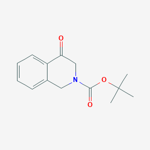 tert-Butyl 4-Oxo-1,2,3,4-tetrahydroisoquinoline-2-carboxylate图片