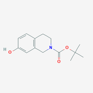 tert-Butyl 7-Hydroxy-3,4-dihydroisoquinoline-2(1h)-carboxylate图片