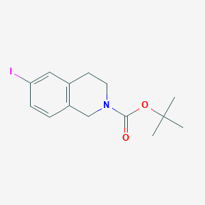 N-Boc-6-iodo-3,4-dihydroisoquinoline图片