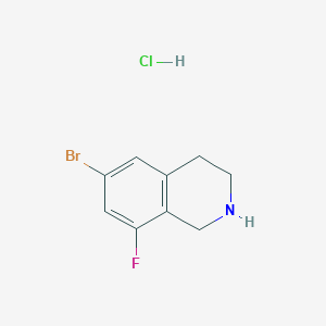 6-bromo-8-fluoro-1,2,3,4-tetrahydroisoquinoline hydrochloride图片