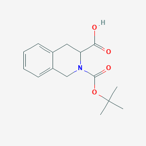 2-(tert-Butoxycarbonyl)-1,2,3,4-tetrahydroisoquinoline-3-carboxylic Acid图片