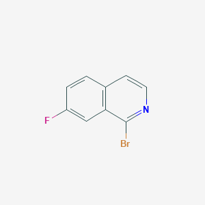 1-Bromo-7-fluoroisoquinolineͼƬ