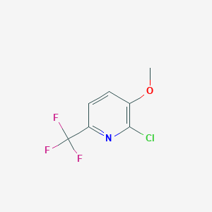 2-chloro-3-methoxy-6-(trifluoromethyl)pyridine图片