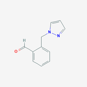 2-(1H-Pyrazol-1-ylmethyl)benzaldehyde图片