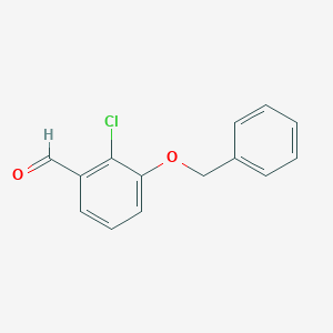 3-(Benzyloxy)-2-chlorobenzaldehyde图片
