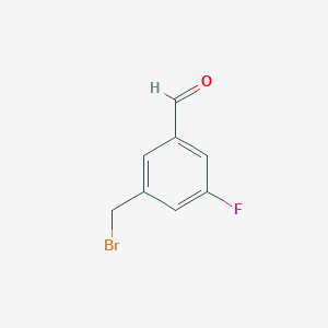 3-(Bromomethyl)-5-fluorobenzaldehyde图片