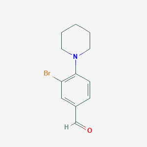 3-Bromo-4-(Piperidin-1-Yl)Benzaldehyde图片