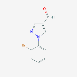 1-(2-Bromophenyl)pyrazole-4-carboxaldehyde图片