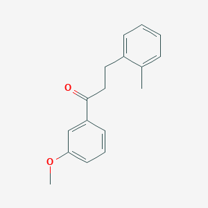 3'-methoxy-3-(2-methylphenyl)propiophenone图片