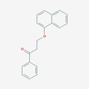 3-(1-Naphthalenyloxy)propiophenone图片