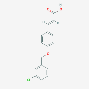 chlorobenzyloxyphenylacrylicacid图片