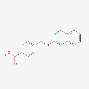 4-(Naphthalen-2-yloxymethyl)benzoic acid图片