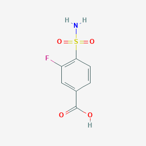 3-Fluoro-4-sulphamoylbenzoic Acid图片