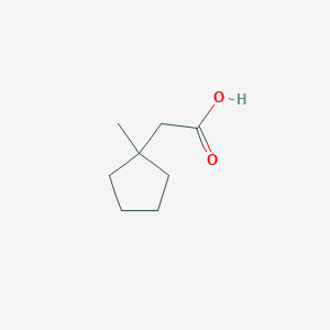 2-(1-methylcyclopentyl)acetic acid图片