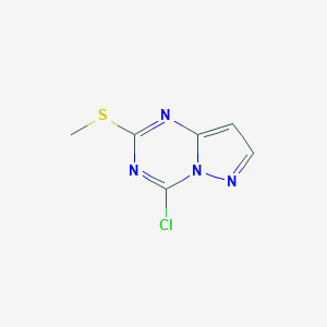 4-氯-2-(甲硫基)吡唑并[1,5-a][1,3,5]三嗪图片