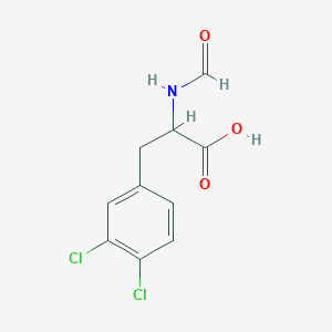 3-(3,4-Dichlorophenyl)-2-formamidopropanoic Acid图片