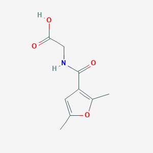 2-[(2,5-dimethylfuran-3-yl)formamido]acetic Acid图片