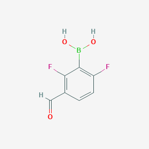 2,6-Difluoro-3-formylphenylboronic acid图片