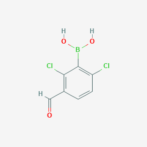 2,6-Dichloro-3-formylphenylboronic acid图片
