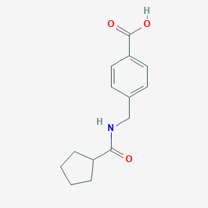4-[(Cyclopentylformamido)methyl]benzoic Acid图片