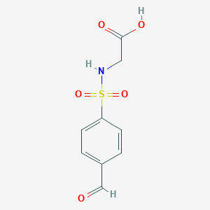 2-(4-Formylbenzenesulfonamido)acetic Acid图片