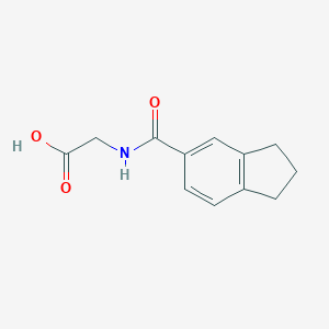 2-(2,3-Dihydro-1H-inden-5-ylformamido)acetic Acid图片