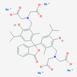 Thymolphthalexon tetrasodium salt图片