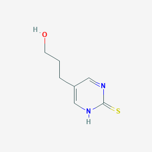 3-(2-mercaptopyrimidin-5-yl)propan-1-ol图片