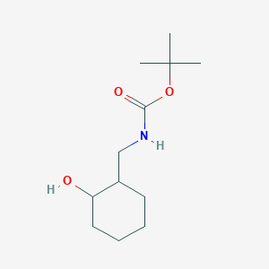 tert-Butyl N-[(2-hydroxycyclohexyl)methyl]carbamate图片