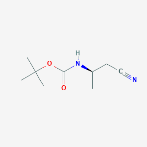 (R)-tert-Butyl(1-Cyanopropan-2-yl)carbamate图片