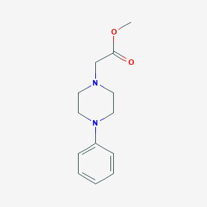 methyl 2-(4-phenylpiperazin-1-yl)acetate图片