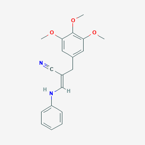 3-苯胺-2-(3,4,5-三甲氧基苄基)丙烯腈图片
