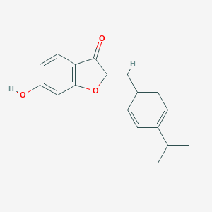 (2Z)-6-hydroxy-2-(4-isopropylbenzylidene)-1-benzofuran-3(2H)-one图片