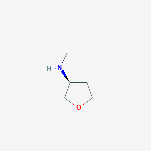 3-(S)-N-Methyl-tetrahydrofuran-3-yl-amine图片