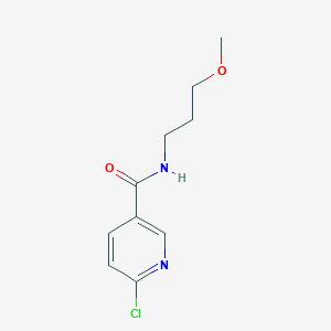 6-Chloro-N-(3-methoxypropyl)nicotinamide图片