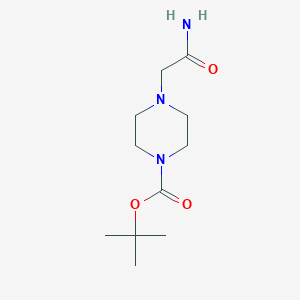2-(4-BOC-哌嗪-1-基)-乙酰胺图片