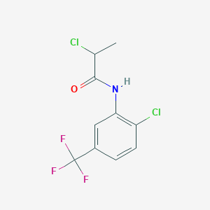 2-Chloro-N-[2-chloro-5-(trifluoromethyl)phenyl]-propanamide图片