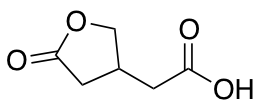 2-(5-oxooxolan-3-yl)acetic acid图片