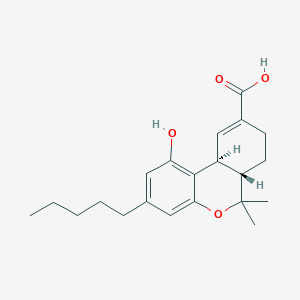 (+)-11-Nor-Δ9-Tetrahydro Cannabinol-9-carboxylic Acid图片