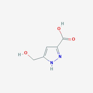 3-(Hydroxymethyl)-1H-pyrazole-5-carboxylic acid图片