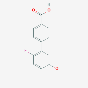 2'-Fluoro-5'-methoxy-[1,1'-biphenyl]-4-carboxylic acid图片