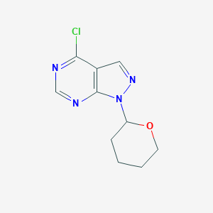 4-chloro-1-(oxan-2-yl)-1H-pyrazolo[3,4-d]pyrimidine图片