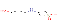 3-[(3-hydroxypropyl)amino]-1λ?-thietane-1,1-dione图片