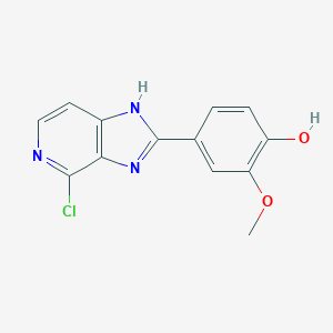 4-(4-Chloro-1H-imidazo[4,5-c]pyridin-2-yl)-2-methoxyphenol图片